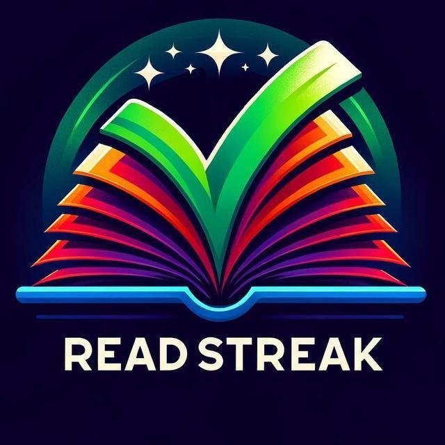 "ReadStreakBot" - тг-бот для чтения книг, на 95% написанный чатгпт