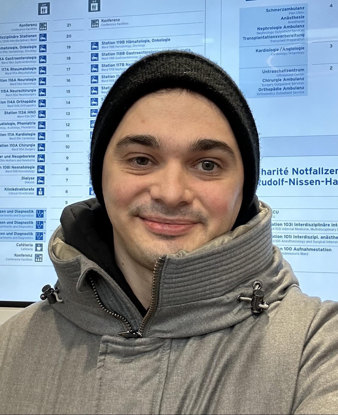 Конец предоперационного дня. Последний раз с симметричным лицом