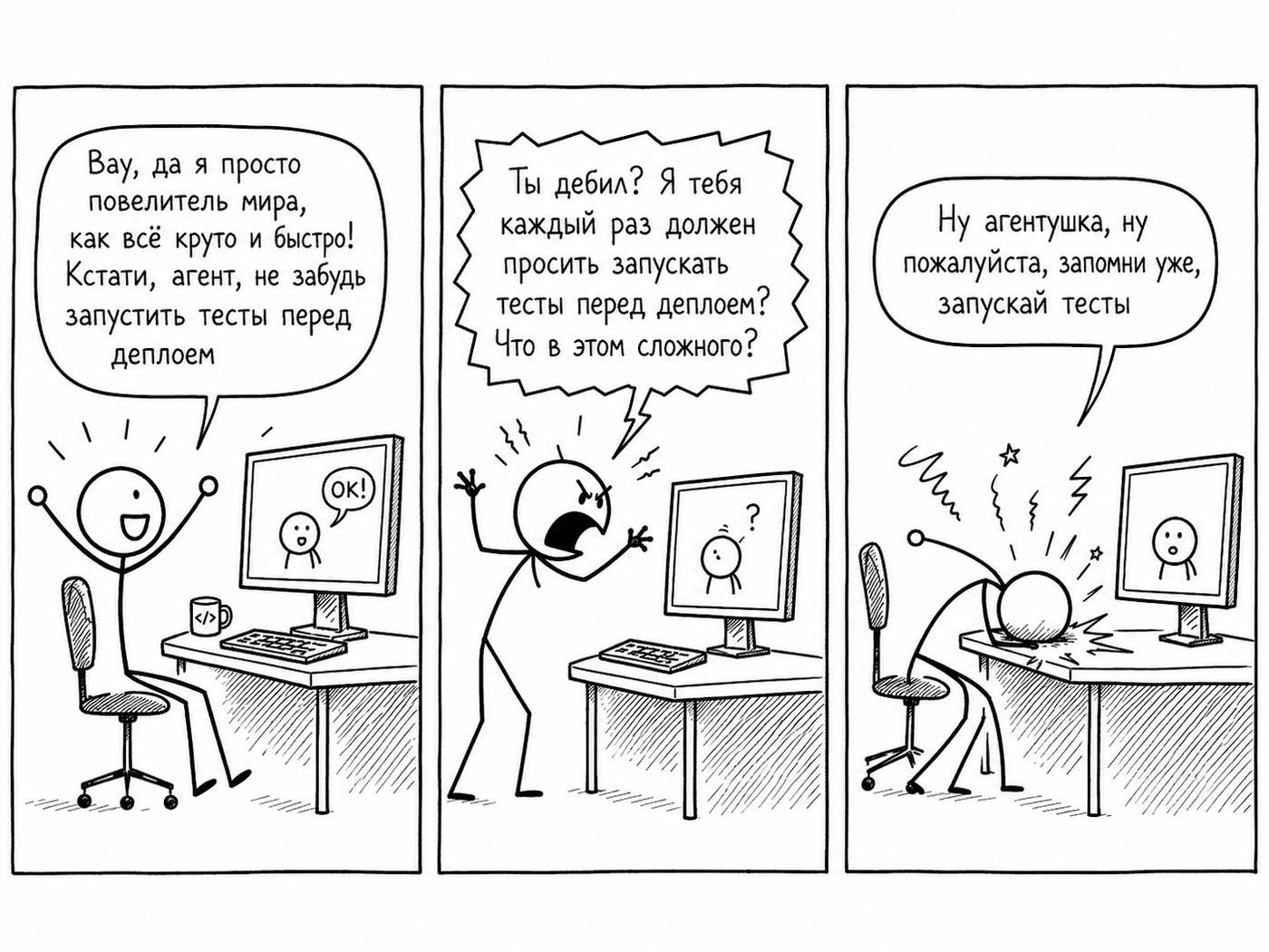Признавайтесь, вайбкодеры, кто бывал в такой ситуации?