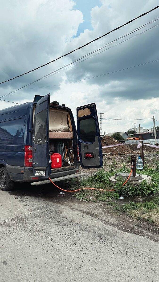 Так мы чаще всего набираем воду