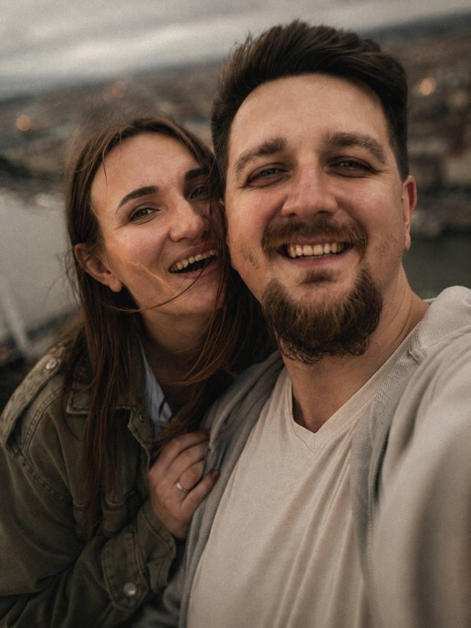 это наши довольные моськи на холме Геллерт в Будапеште
