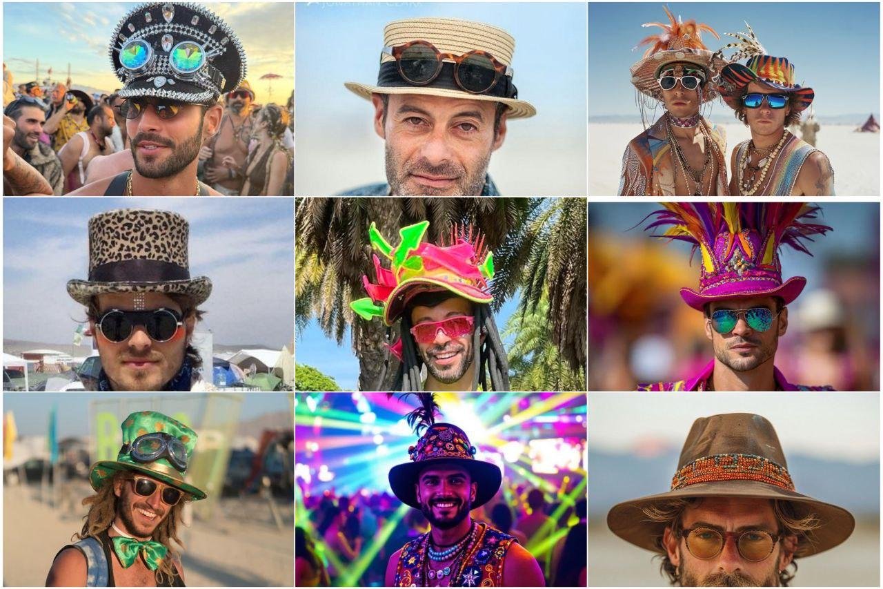 шляпы делают всё лучше и являются огромным простором для творчества