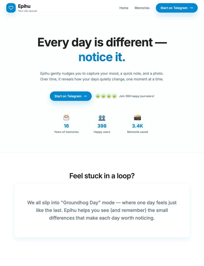 Epihu. Как я почти изобрел Instagram, который через 15 лет стал Telegram ботом и признаки того, что мы живем в симуляции