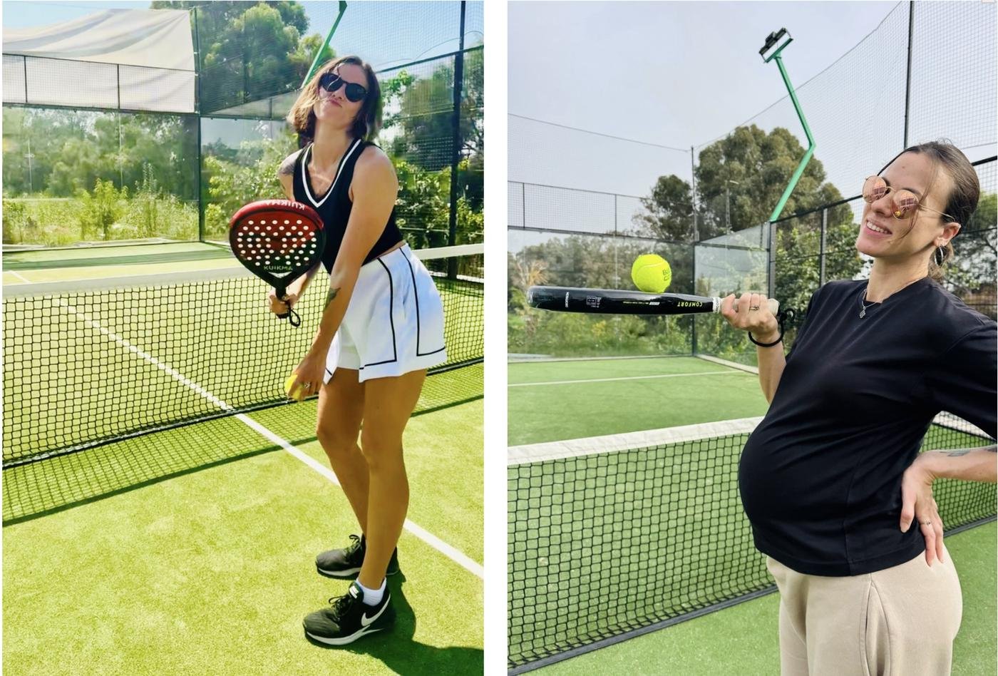 Месяц 2 / Месяц 9, тут какая-то шутка про то, что сама стремлюсь к форме шара 🎾