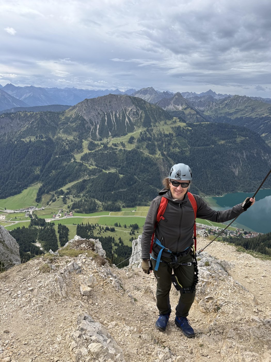 Для привлечения внимания фоточки Friedberger Klettersteig.