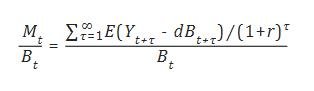 theoretical valuation equation