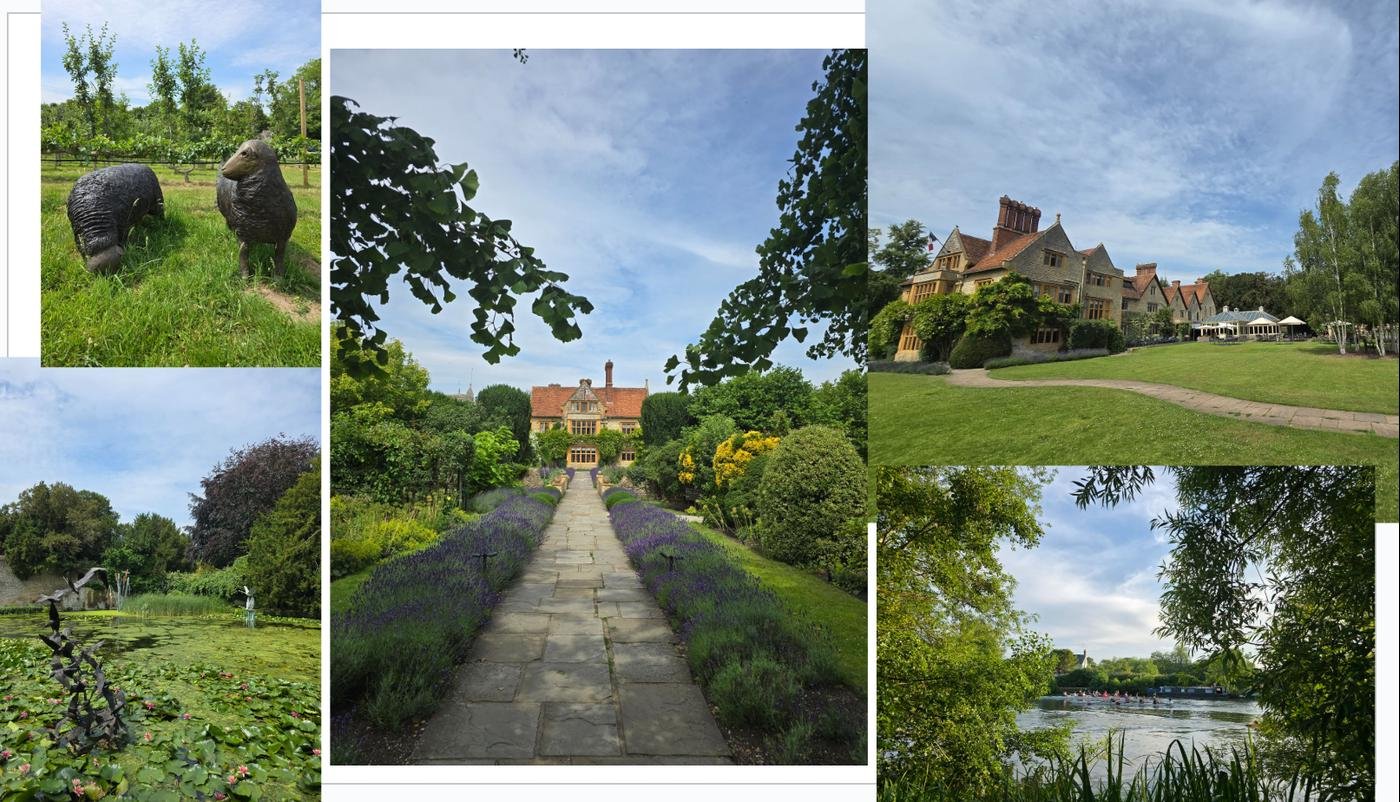 Мишленовский ресторан с гостиницей и садом в старинном поместье под Оксфордом