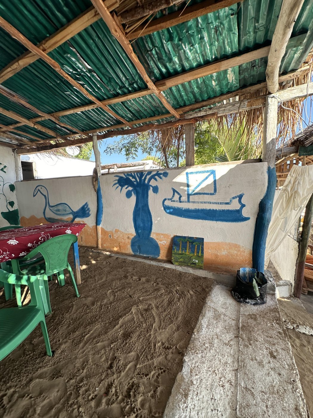 Декор в местном ресторане