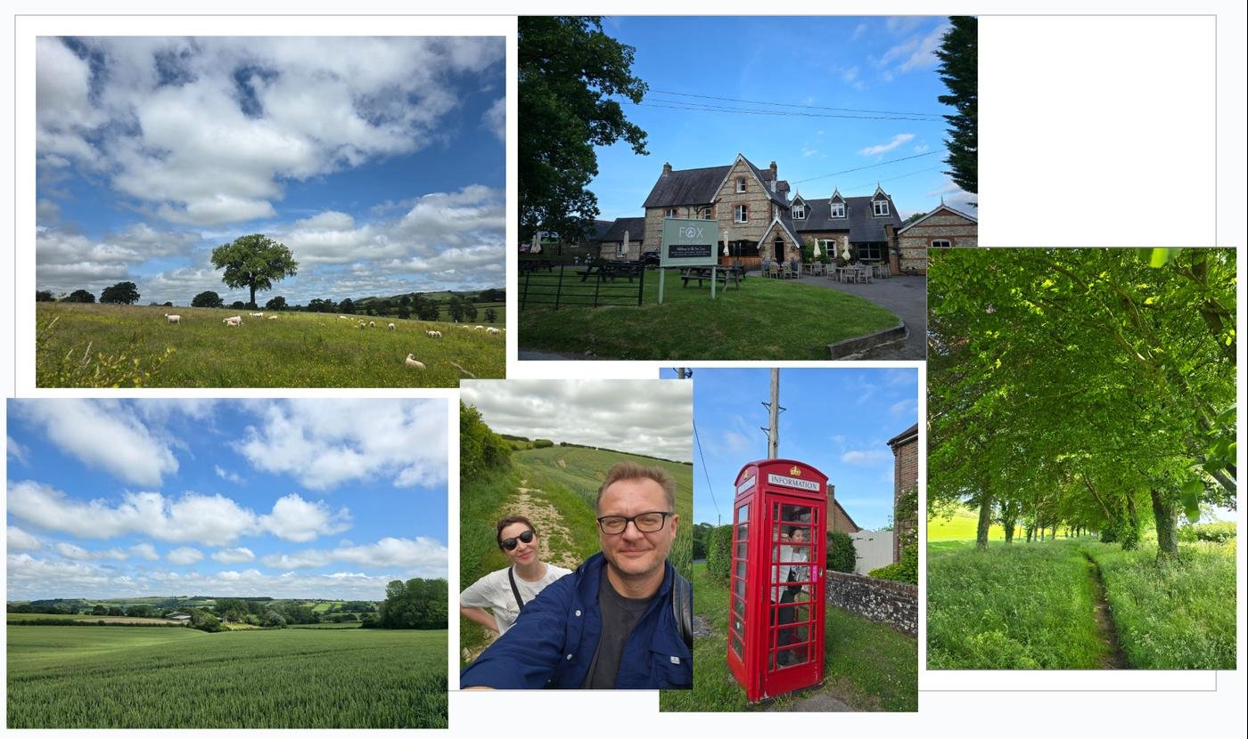 Дорчестер - вот ради такой сельской пасторали мы и ехали в Англию