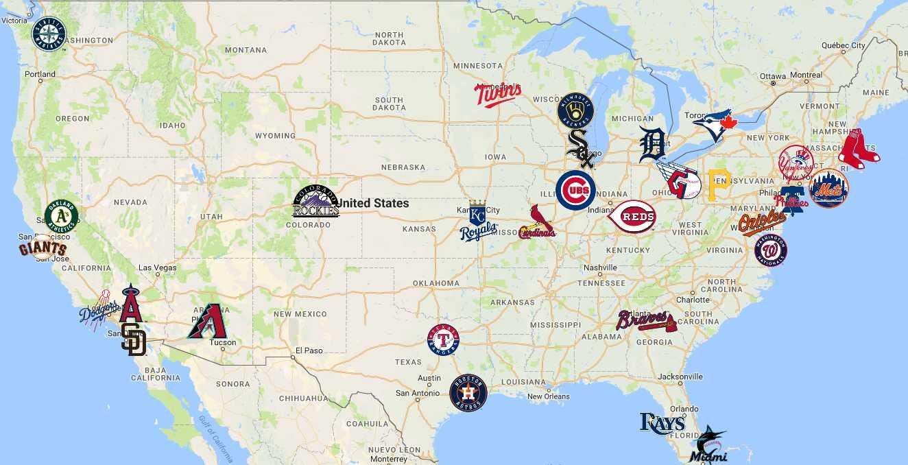 География MLB