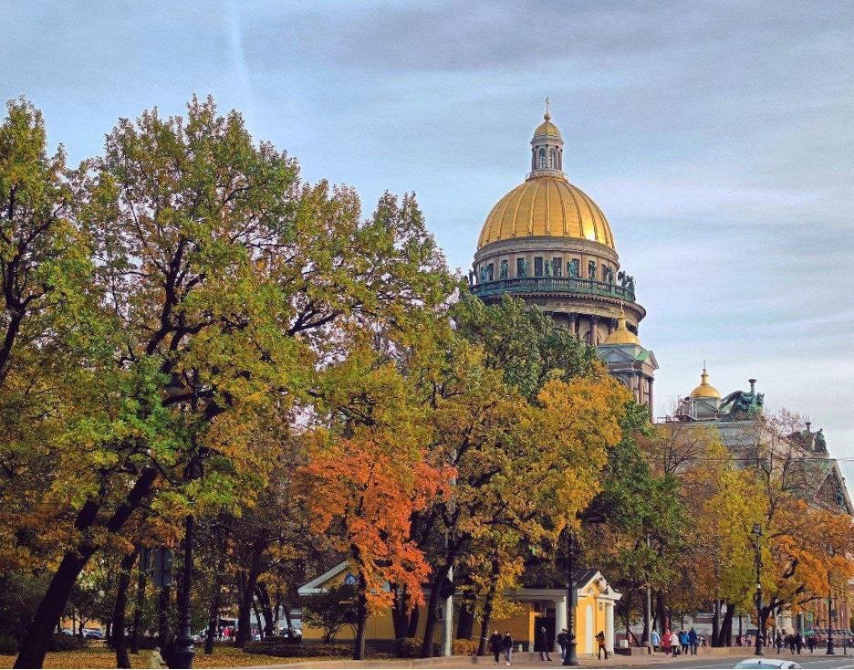 Мне везёт на погоду в Петербурге