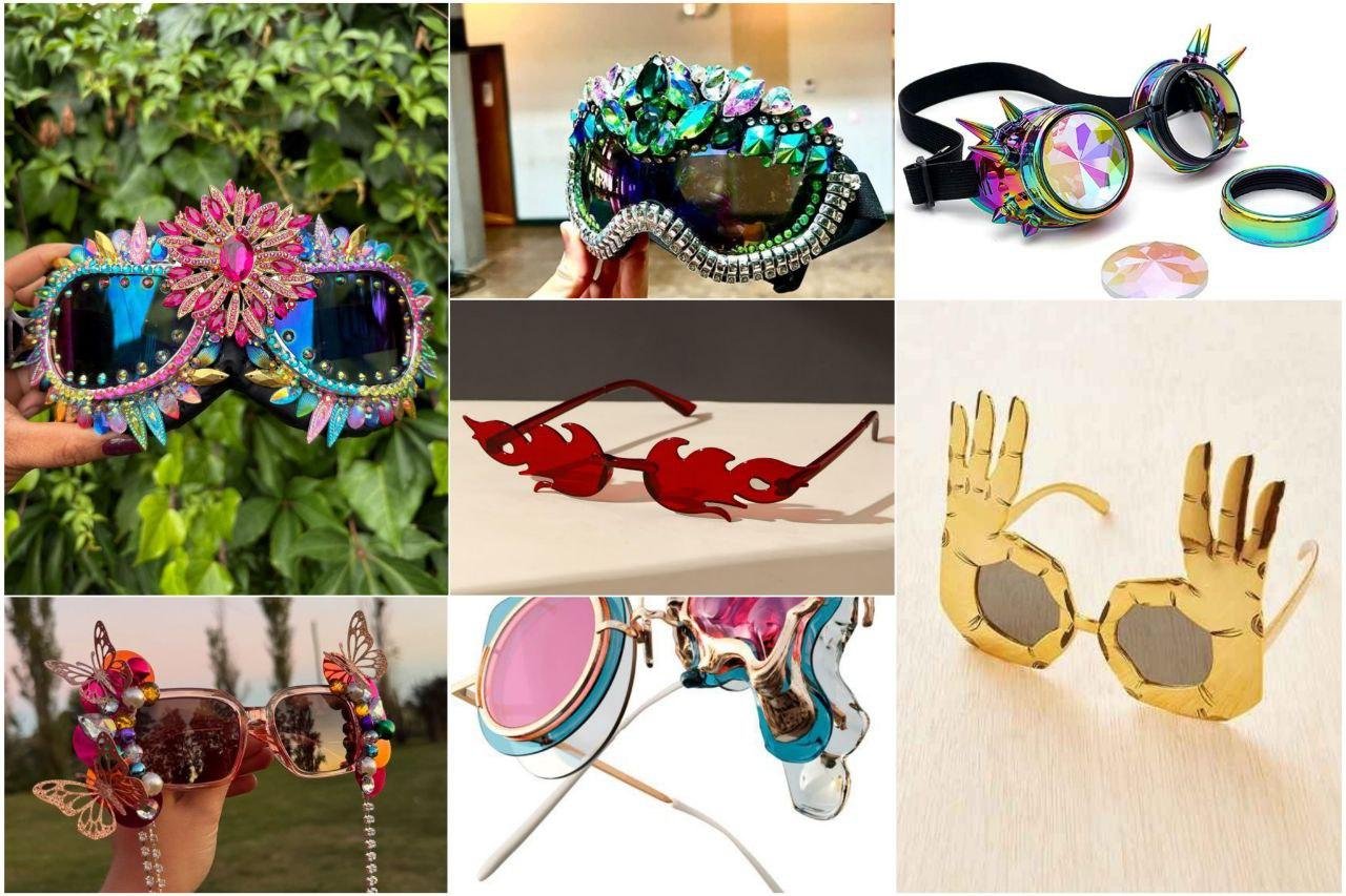 но самый простой вариант — найти монструозно блестящие очки