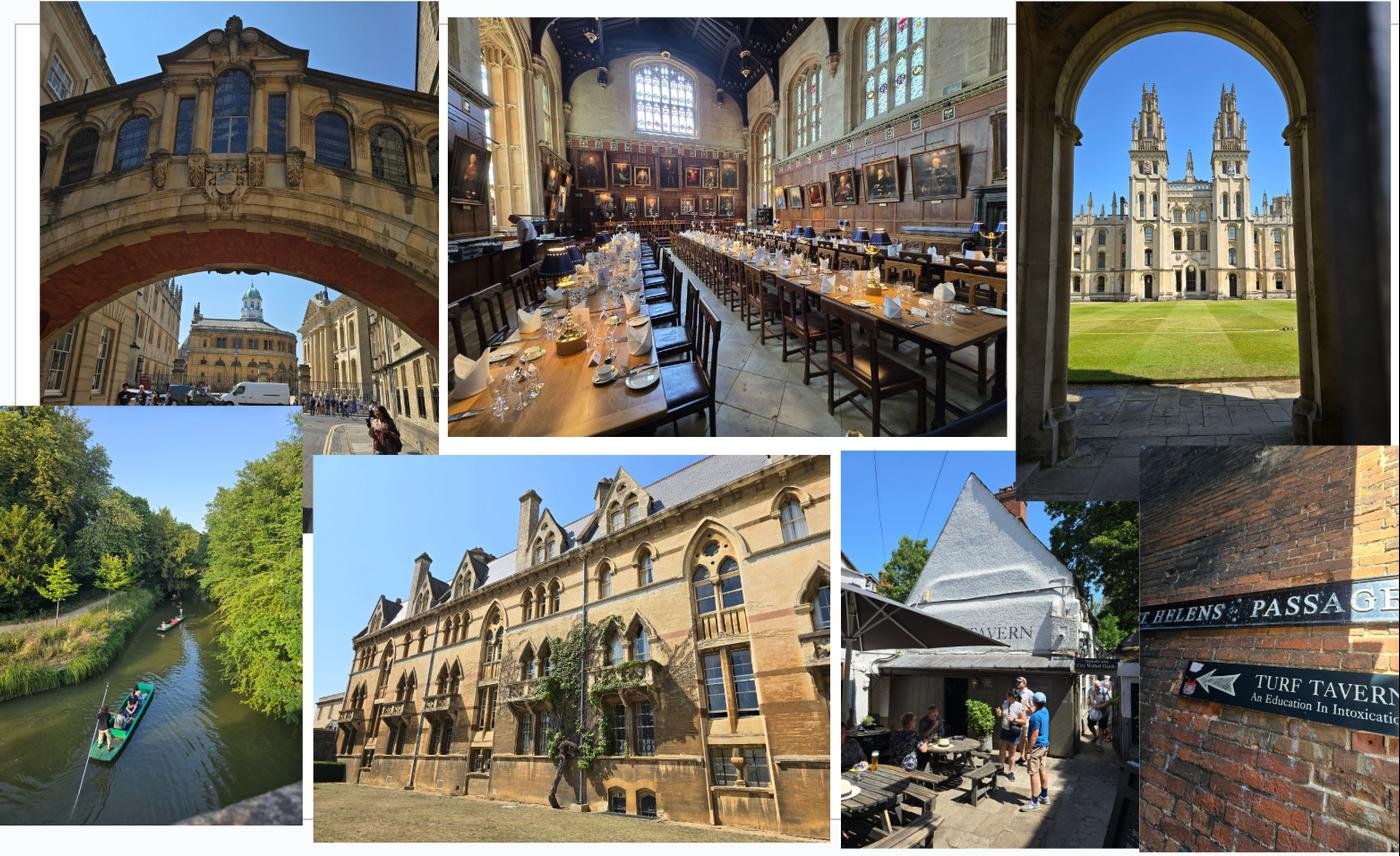 Оксфорд - квинтэссенция старейшего студенческого города, коктейль из бурлящей молодости и застывшей древности вокруг