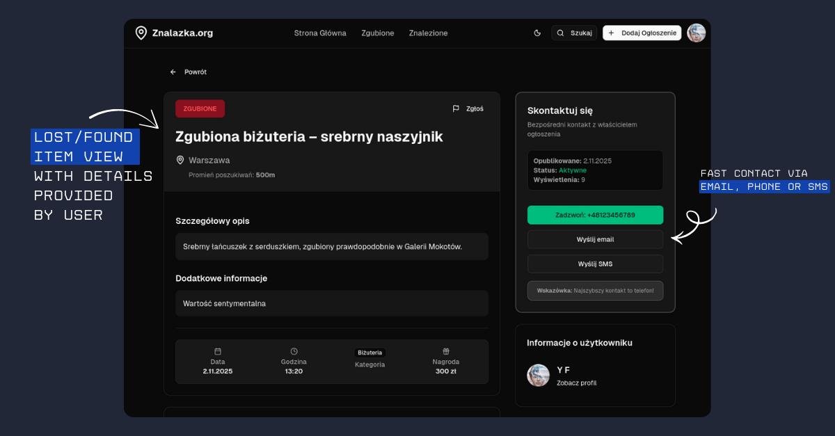 Страница поста: заголовок и фото
