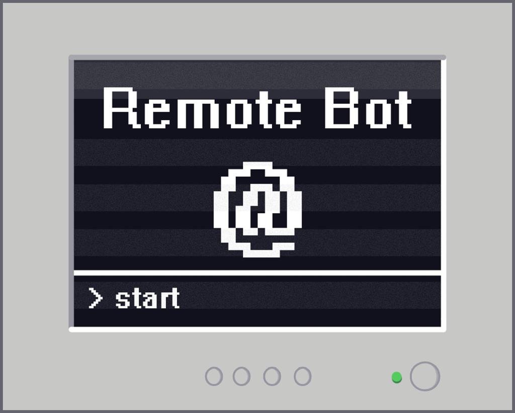 Remote Bot — платформер с управлением из терминала