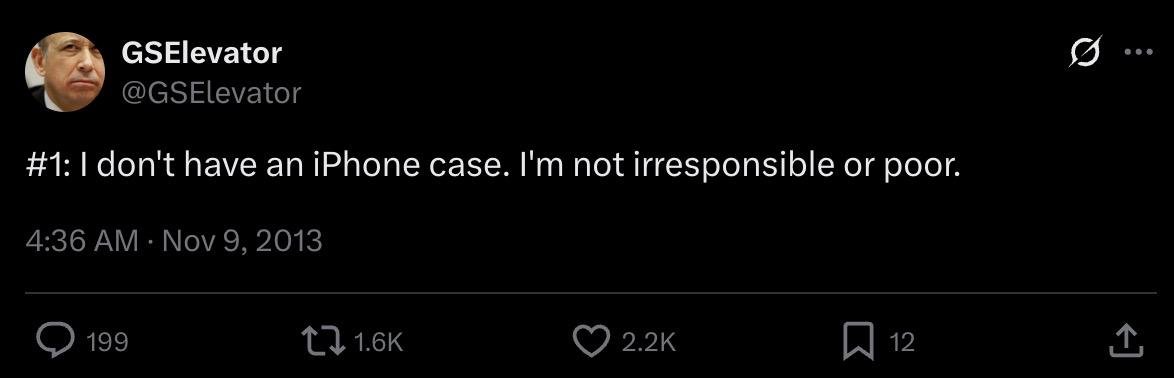 Вспомнился такой старый твит на эту тему