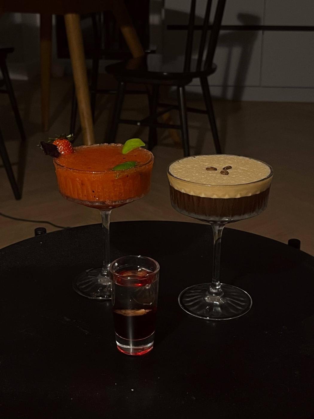 Strawberry Margarita, Espresso Martini, Боярский