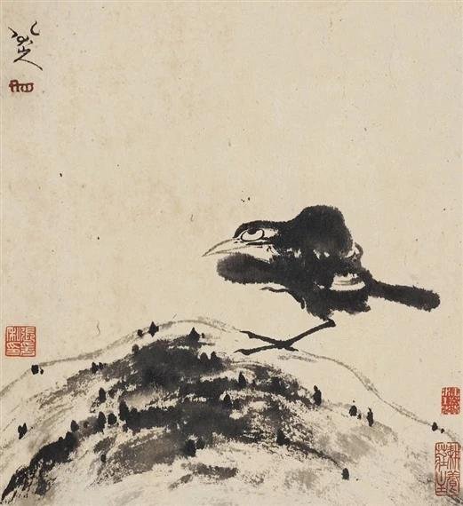 Птичка в стиле сеи