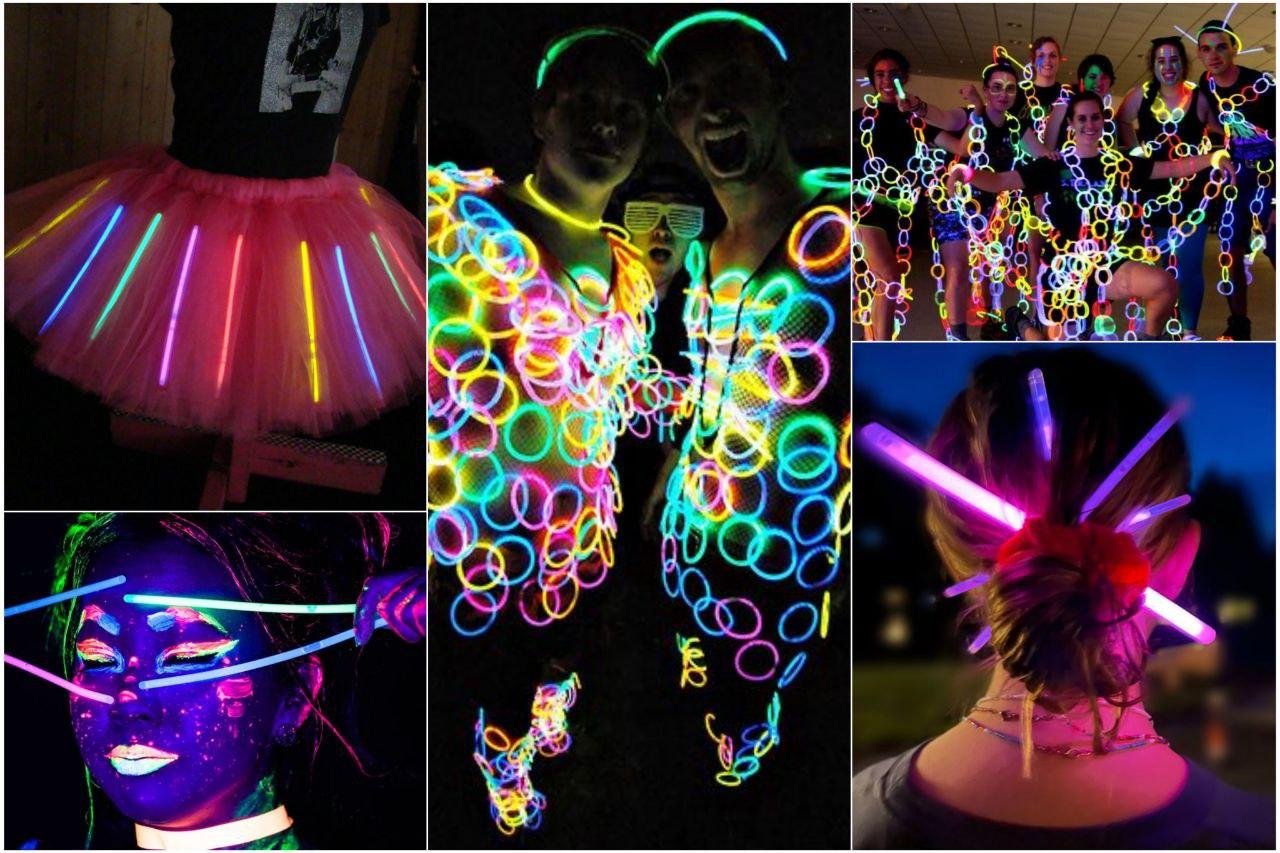 Палки-светяшки — это простая форма, которую можно навесить на себя в рандомном порядке КУЧУ