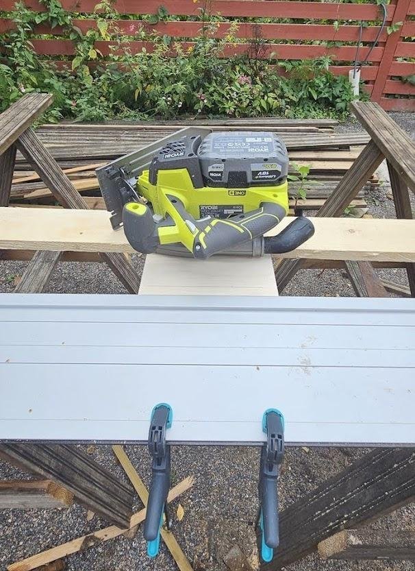 Распил прототипа в мастерской Саши