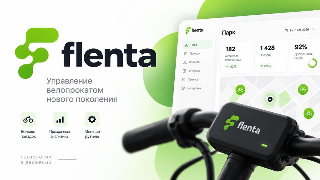 Flenta: как я полез делать систему управления велопрокатом и внезапно оказался в IoT