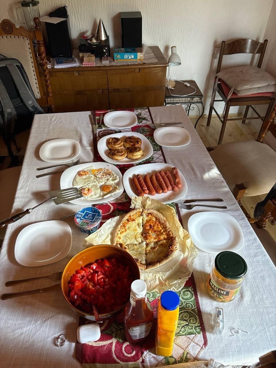 Последний завтрак. Фото из чата